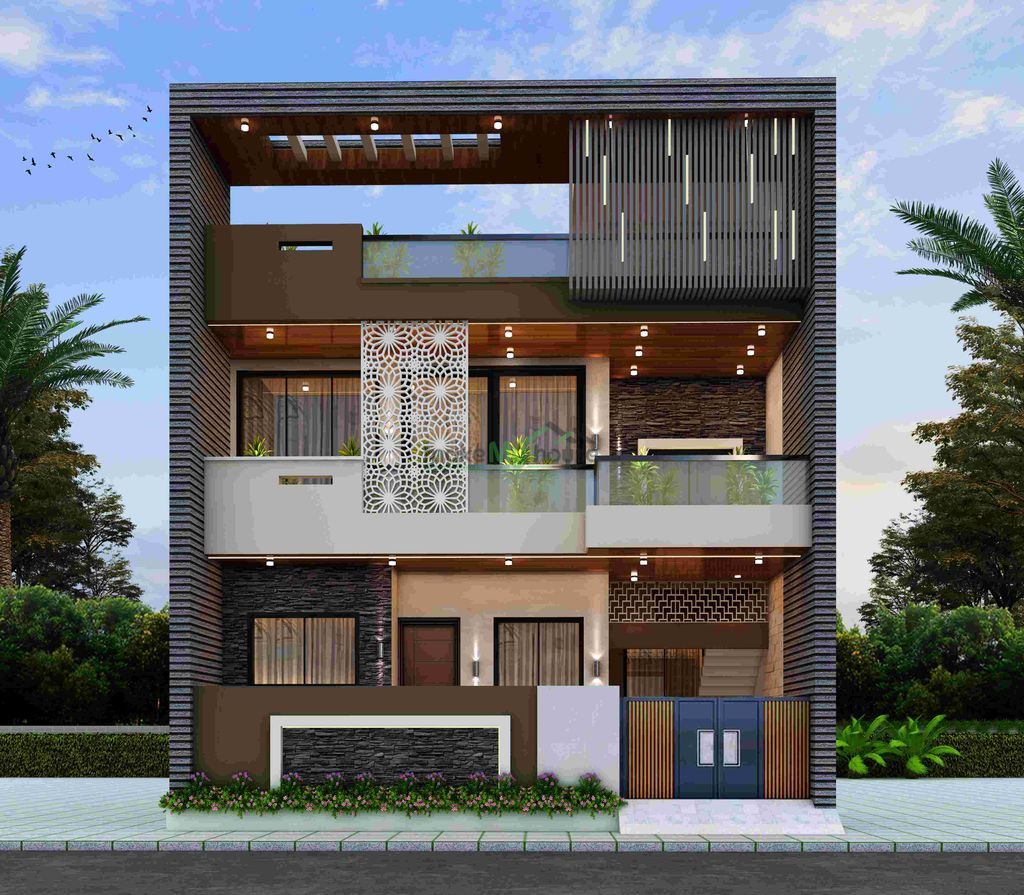 Modern floor plan design 30x40