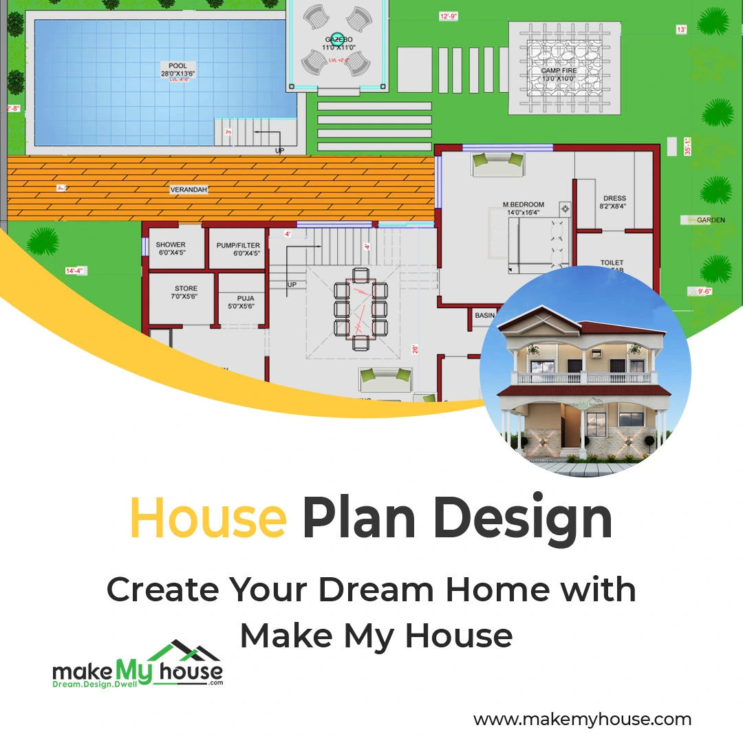 House Plan Design - Create Your Dream Home with Make My House