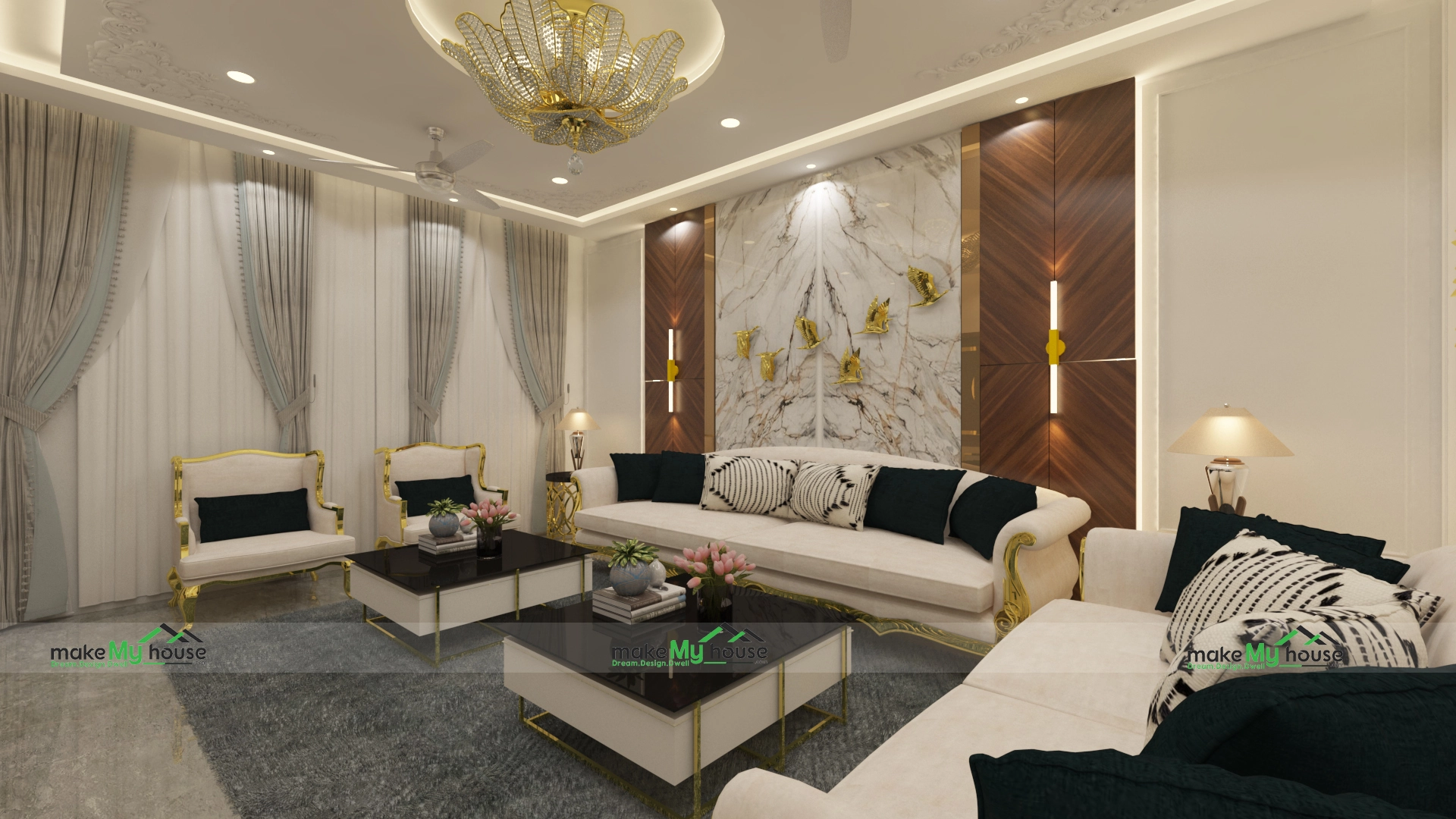 Luxury house interior