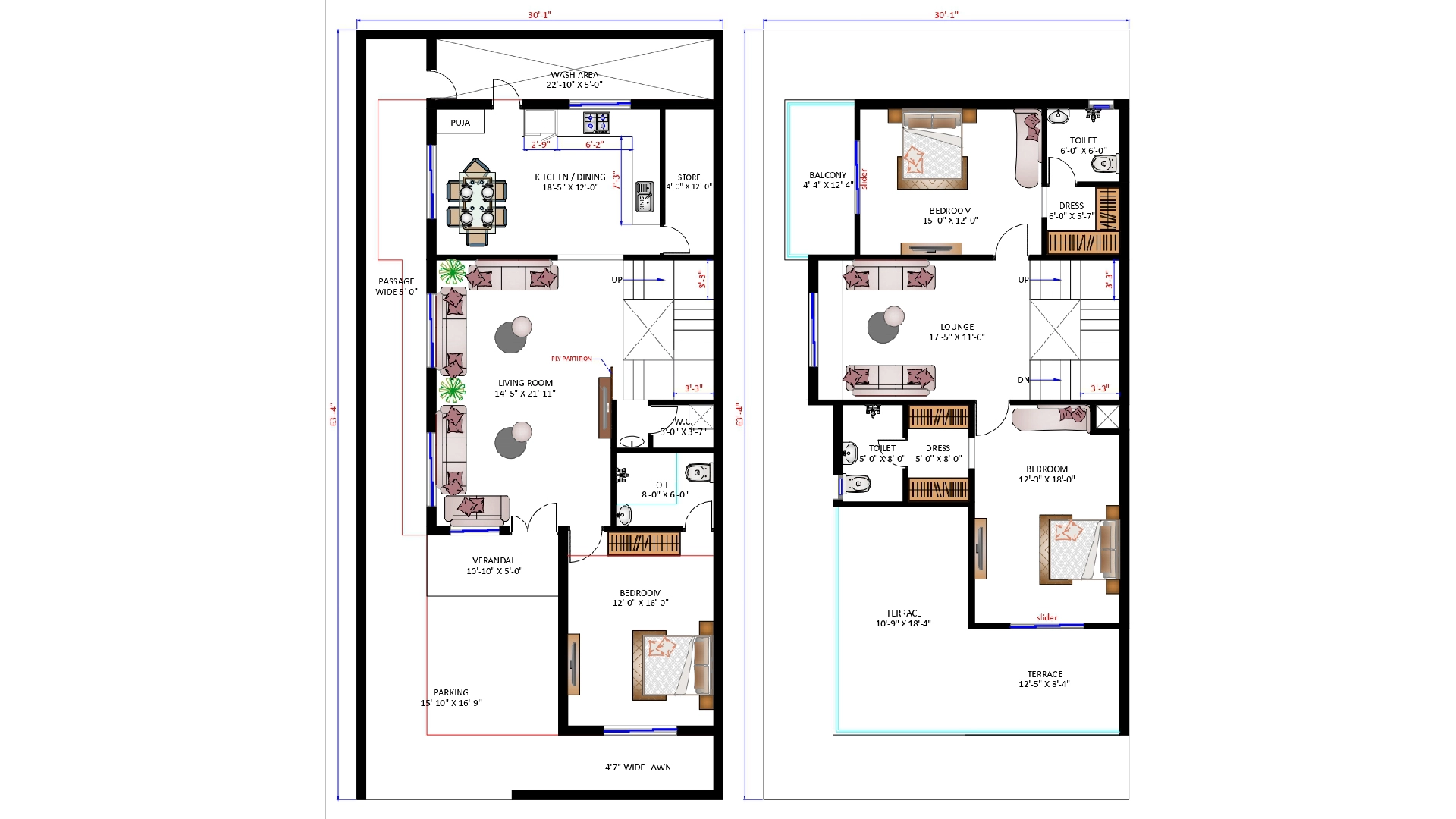 modern house plan