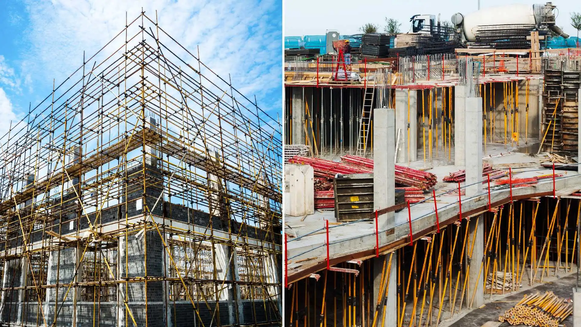 beams and columns in house construction