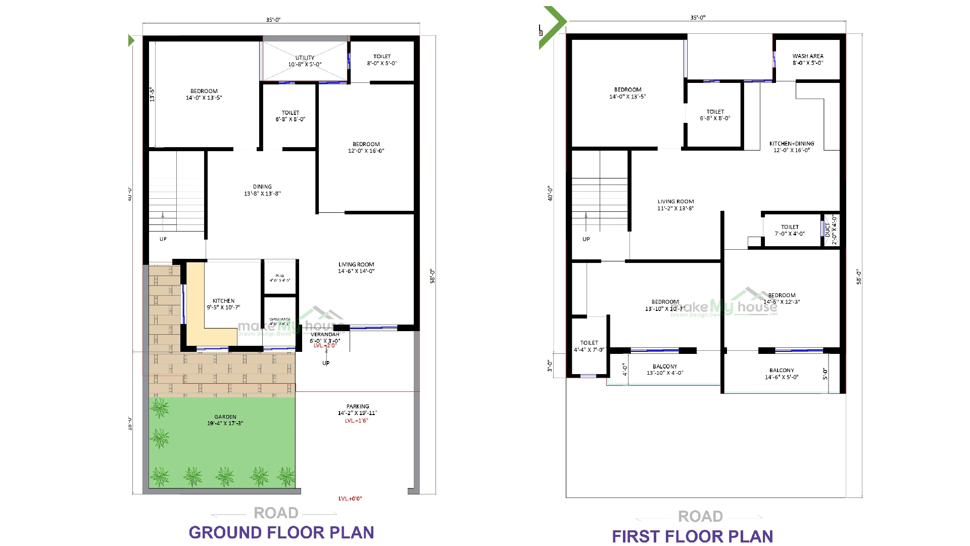 5bhk floor plan 