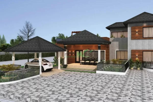3D elevation house design