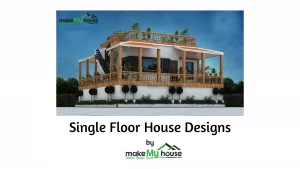 single floor house designs