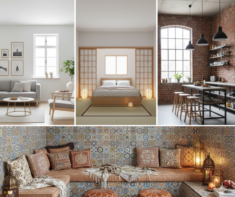 create single image of Scandinavian Design Themes for your home interior