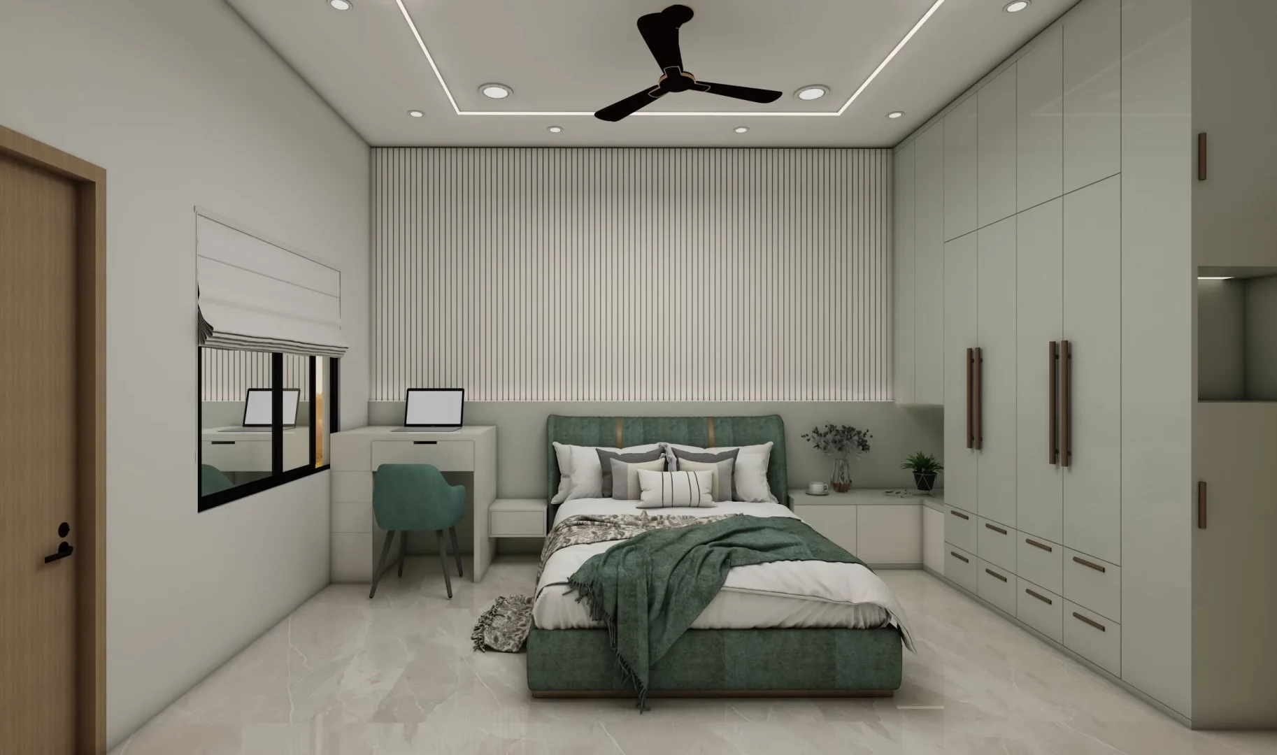 Modern bedroom layouts for better sleep and comfort.