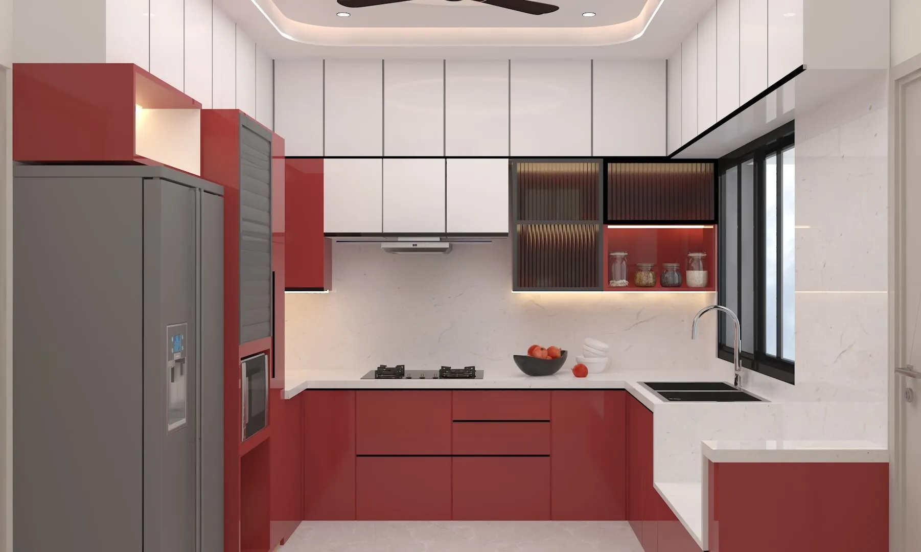 Here, we are sharing creative kitchen design ideas