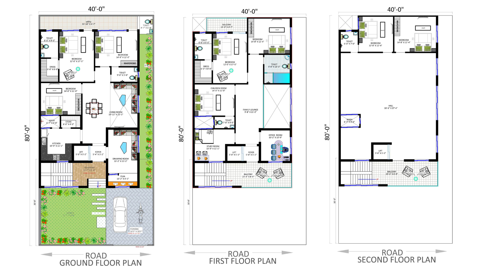 Modern House Plan Design for Joint Families: Perfect Privacy + Space Planning