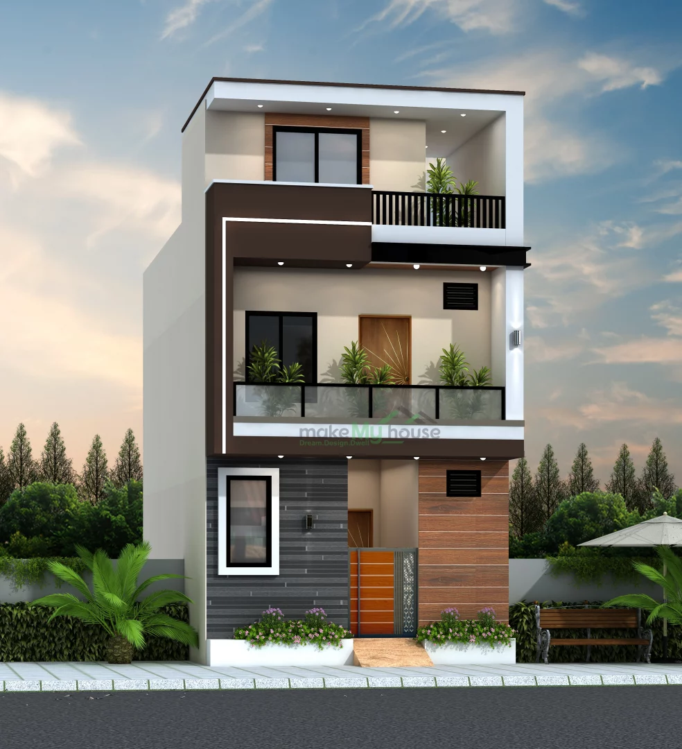 Duplex House Plan Design for Small Plots