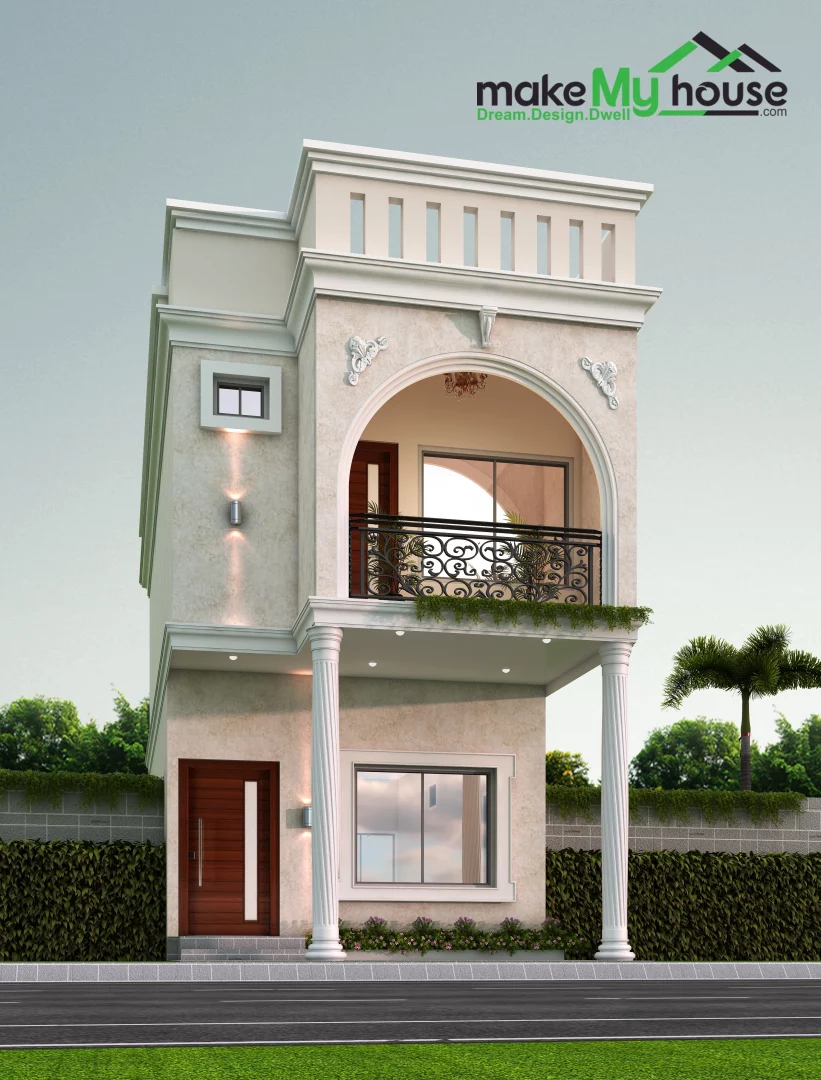 Duplex House Plan Design for Small Plots