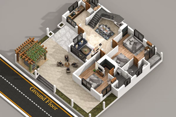 Modern 2BHK House Design Ideas for Smart Planning