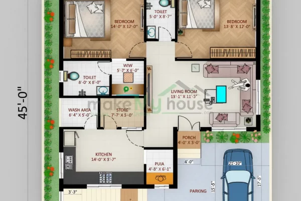 Best 2BHK House Plans with Modern Layouts 2026