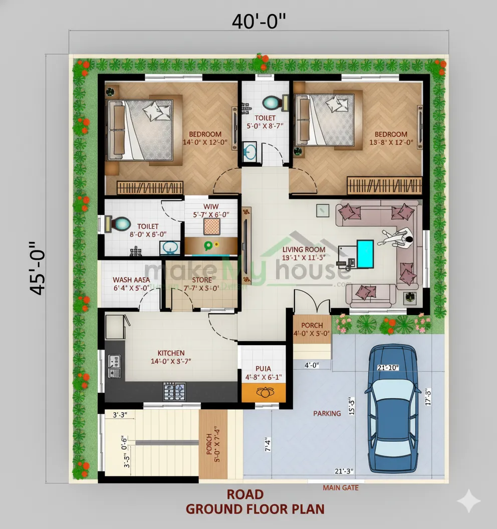 Best 2BHK House Plans with Modern Layouts 2026