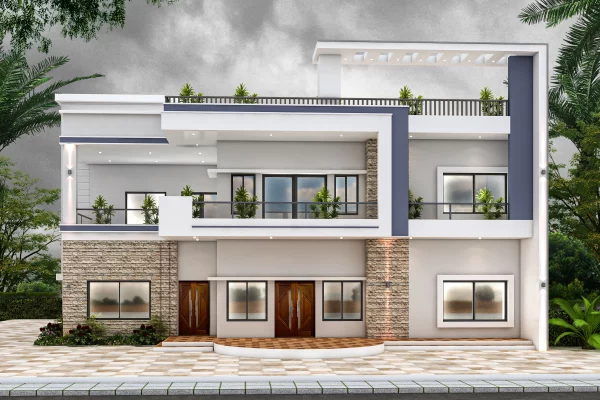 3D Front Elevation: Visualize Your Dream Home First