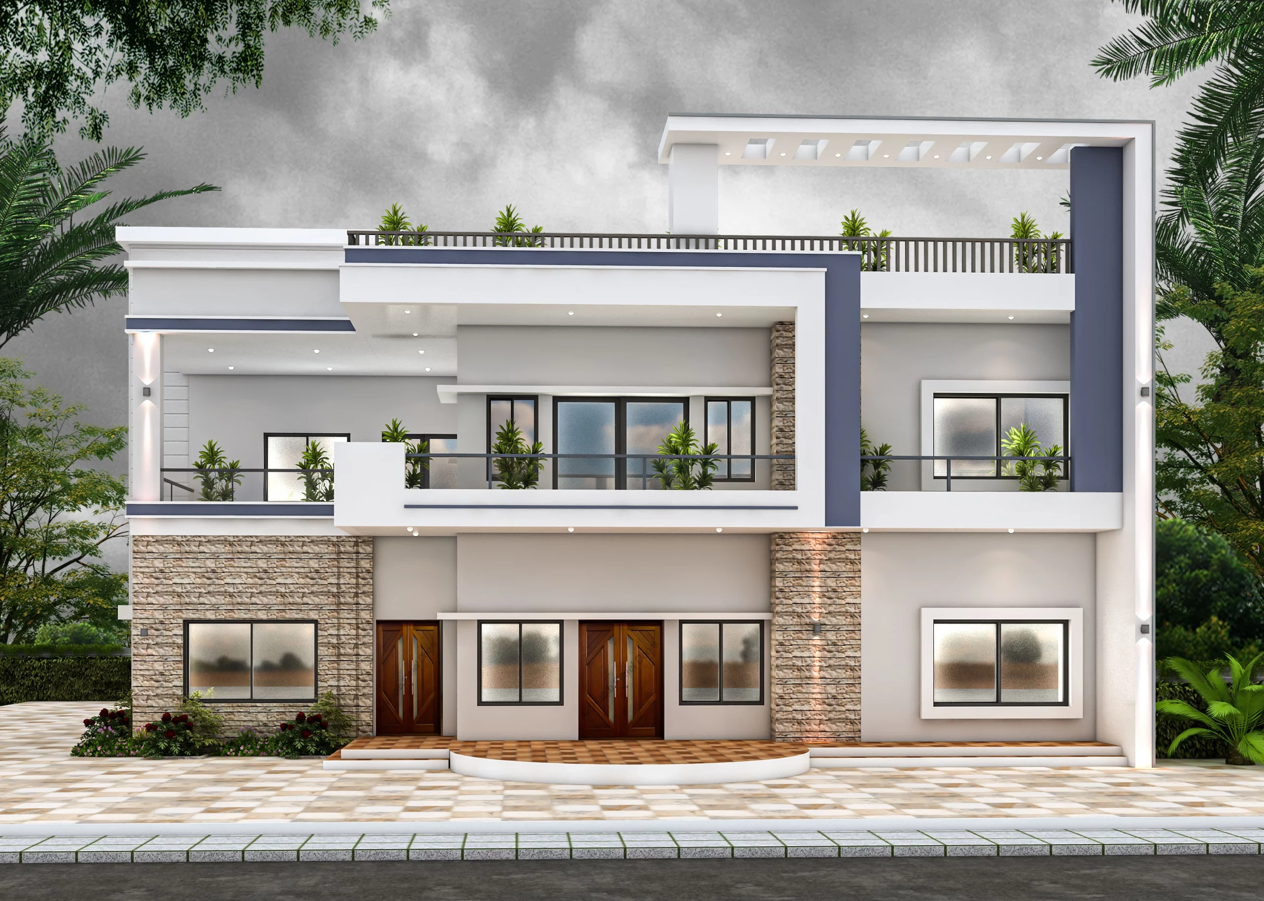 3D Front Elevation: Visualize Your Dream Home First