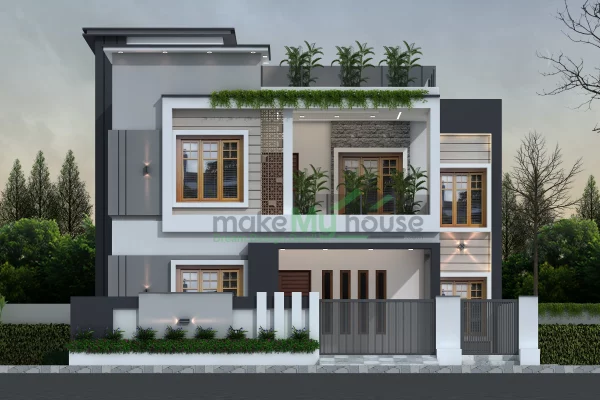 Modern Front Elevation Design for Indian Homes