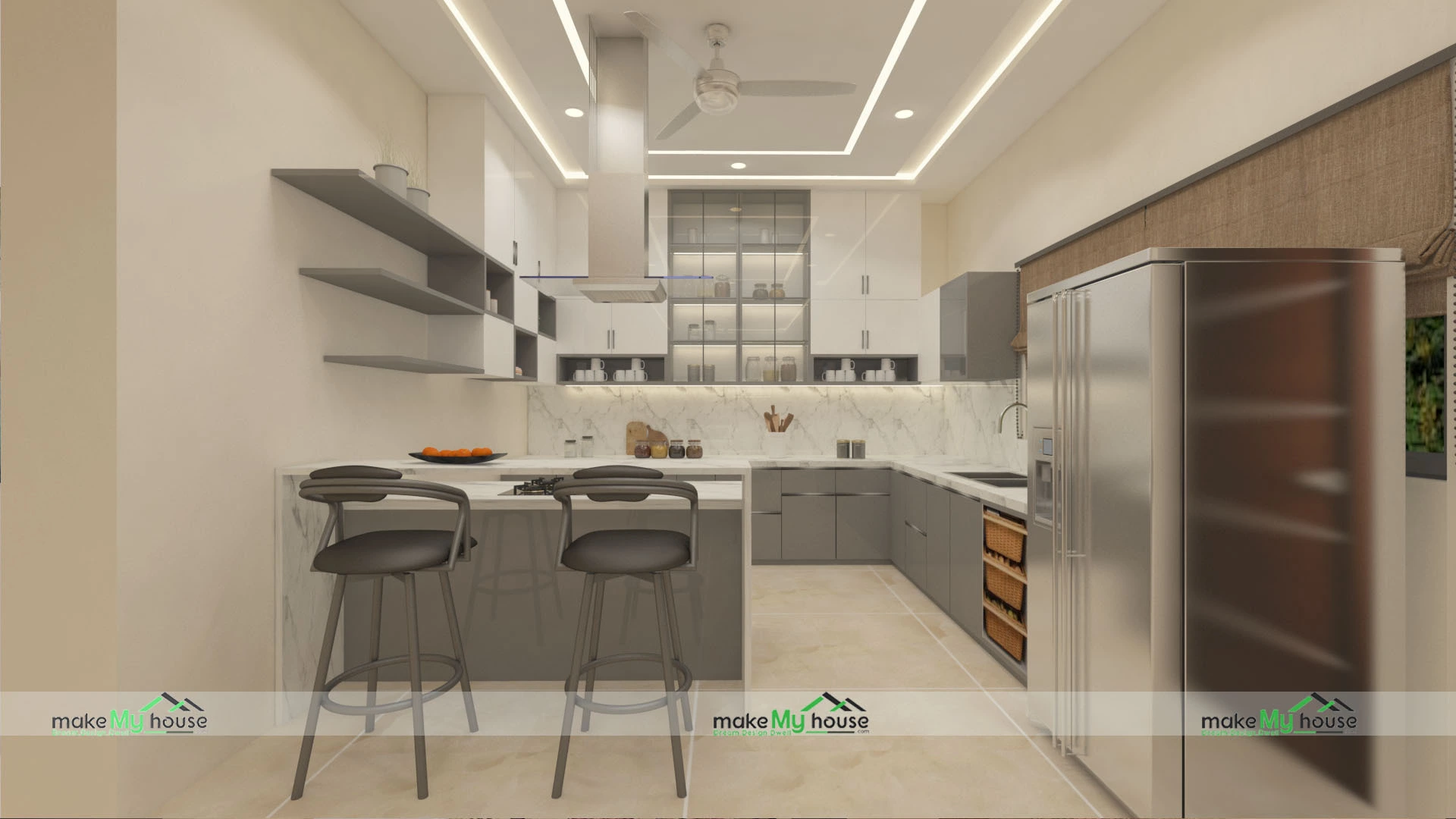 In kitchen design, the concept of the "Work Triangle" (comprising the Sink, Stove, and Refrigerator) is of paramount importance. The distance between the three points should be between 4 and 9 feet.