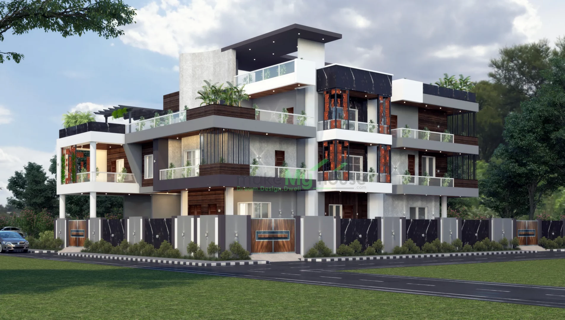 Modern Bungalow House Designs & Floor Plans