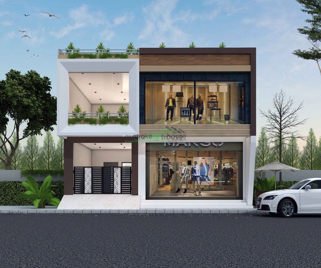 40x60 Shop House Design with Smart Layout