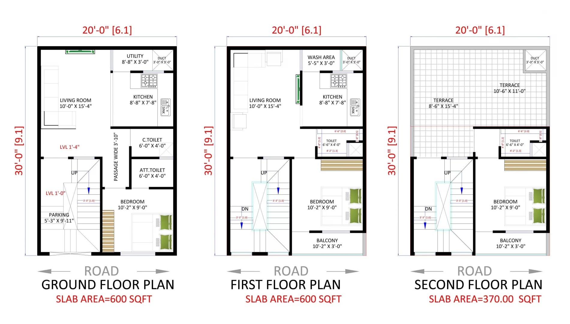5 Best 20x30 House Plans for Dream Homes