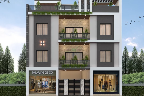 40x60 Shop House Design with Smart Layout